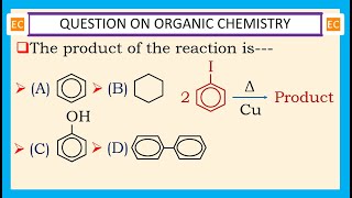 OQV NO – 347 What happens when two molecules of iodobenzene are heated with copper powder [upl. by Teodor]