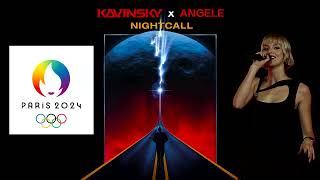 OFFICIAL OLYMPIC GAMES 2024 PARIS CLEAN AUDIO  Kavinsky ft Angele  Nightcall [upl. by Butler566]