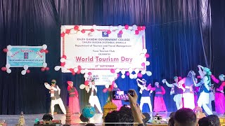 TOURISM DAY FUNCTION AT KOTSHERA COLLEGE PAHADI NATI KINNAURI NATILAZY DANCE ❤️‍🔥 [upl. by Rojas218]