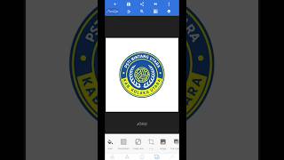 Desain Logo Tim Sport di Smartphone shorts logo pixellab abdoeldesign [upl. by Fira]