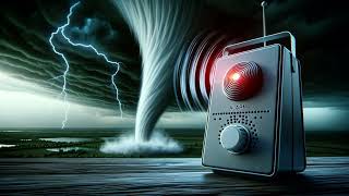 Tornado Alarm Sound Effect  1 HOUR  Loud Siren [upl. by Ule]