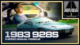 5Speed Manual 1983 Porsche 928S Strikes Balance Between Sports car and GT  OneMile Review [upl. by Louls483]