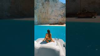 Grecia🇬🇷Navagio Beach atardecer sunset naturaleza nature explore travel places magicalplaces [upl. by Berkman]