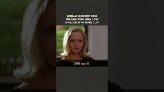 Look at Christina Ricci through time celebrities transition ChristinaRicci age actor [upl. by Asiak]