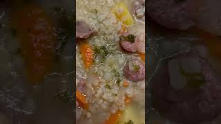 Winter Soup Graupensuppe homecookingbest vegetables beefrecipe trending viral [upl. by Ariahs]