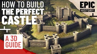 3D Guide  How to Build the Perfect Medieval Castle [upl. by Irb261]