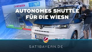 WiesnShuttle ganz autonom Neues Projekt der TU München [upl. by Desiree]