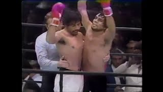 Roberto Duran vs Carlos Palomino Highlights [upl. by Thursby]