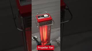 Namibind Heat Pillar With Propeller Fan  Buy Now 09555086767 how to use heat pillar  shorts [upl. by Kamillah]