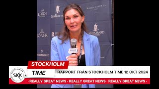 Rapport från Stockholm Time 12 okt 2024 [upl. by Unity]