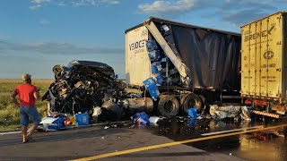 Accidente en Ruta 14 Km 530 [upl. by Kushner]