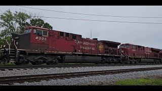 612024 247 CP 8505 CP 8924 KCS 4777 mid dpu TrainswithAndy [upl. by Cherian]