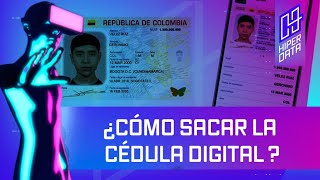 ¿Cómo sacar la cédula digital  HIPERDATA [upl. by Massie]