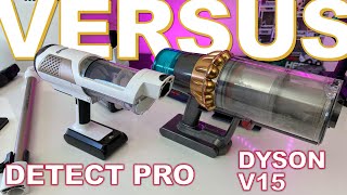 Dyson V15 Vs Shark Detect Pro  Is Dyson Worth The Upgrade [upl. by Idna]