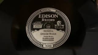 “Dream River” AlohaLand Serenaders  Edison Diamond Disc 52320 [upl. by Paza]