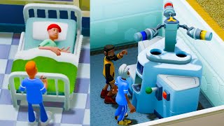 Health Check Up  Medical Hospital Builder Game Part 3 [upl. by Grae783]