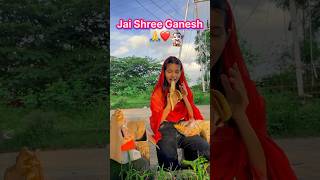 Power of Ganesha🙏 Jashvi Vishvi  shorts youtubeshorts trending ganesh [upl. by Zohar518]