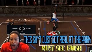 VINCE CARTER JUMP OVER THE HEAD DUNK ENDING  PLAYING WITH MANMAN and BRUT  NBA 2K17 MY PARK [upl. by Dey398]