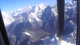 lot widokowy nad Himalajami scenic flight over the Himalayas [upl. by Goodrich]