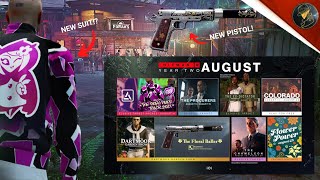 HITMAN 3 Update  August 2022 Roadmap Including A New Suit amp Pistol Unlock [upl. by Sorcha]