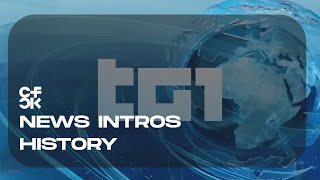 OUTDATED TG1 Intros History since 1952 [upl. by Orvas]