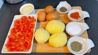 🥔🍅🥚Recetë speciale në pak min që e mbledh të gjithë familjen në tavolinë🥰🥰 [upl. by Nebuer]