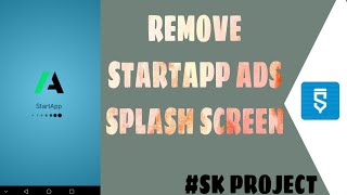 Exclusively How To Remove Startapp Ads Splash Screen [upl. by Rudiger365]