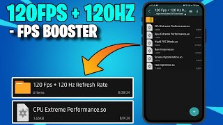 120 FPS  120 Hz Refresh Rate Config File NoRoot 100 Working [upl. by Nash]