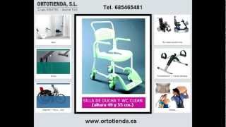 Silla de ducha y wc Clean Etac AD828 [upl. by Rhett223]