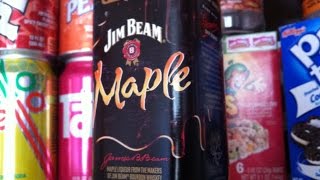 Jim Beam Maple Whiskey  Produit américain [upl. by Kafka295]