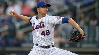 Jacob deGrom  April 2021 Highlights [upl. by Iddo]