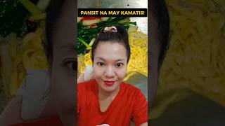 Pansit na may kamatis recipe vegetarian recipe notvegan filipinocooking foodieph pinoyfood [upl. by Eynahpets282]