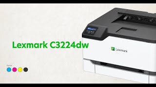 Lexmark C3224dw Farblaserdrucker – Lexmark GO Line™ Serie deutsch [upl. by Lativa]