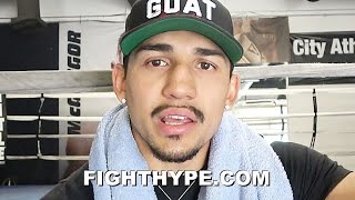 TEOFIMO LOPEZ WANTS TO SPAR CANELO amp WORK WITH HIM CONFIDENT quotILL HANDLE MY OWNquot amp HELP EACH OTHER [upl. by Tniassuot]