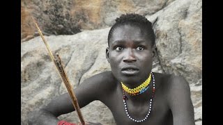 2017 Tanzania Hadzabe Bushmen  hunting with the real non touristic Hadza [upl. by Htezzil515]