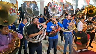 El ARENAL ZAUTLA 🔥🥁 BANDA RH BANDA PURO SANTA ROSA Y BANDA LA TRAKATERA  LA TRAKAROSA 🔥🥁 [upl. by Aldora]