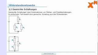 Elektrotechnik 23 Gemischte Schaltungen [upl. by Aznarepse434]