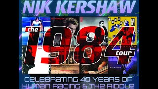 Nik Kershaw  Nik Kershaw the 1984 tour 2024 [upl. by Enoyrt465]