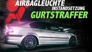 BMWE46E39 Airbagleuchte I GurtstrafferSitzbelegungsmatte Repair error I Airbag EXPLOSION [upl. by Sessler]