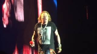 Guns N Roses  Estranged LIVE Houston TX 852016 NRG Stadium [upl. by Blood]