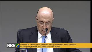 Ministro da Fazenda explica acordo de recuperação fiscal do Rio de Janeiro [upl. by Habas]