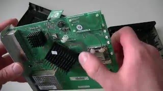 Motorola SBG6580 Cable Modem Teardown [upl. by Vasilis]