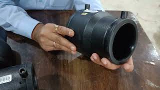 Fittings of HDPE pipes How to joint HDPE pipes using fittings [upl. by Lerat]