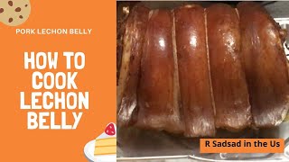 How To Cook Pork Lechon Belly [upl. by Derreg]