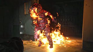 The Last of Us 2  Shambler Boss Fight [upl. by Alebasi833]