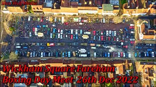 Wickham Square 2022 Boxing Day Car Meet 4K Drone Footage [upl. by Eugilegna]