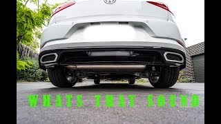 2017 VW Golf R Line Mk75 TSI 14 Resonator Delete Part 2 [upl. by Atsuj]