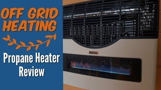 Off Grid Heating Martin Propane Heater Review [upl. by Gladdie]