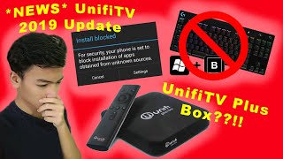 Unifi TV 2019 NEWS  Enabling Unknown Source Keyboard not functioning amp UnifiTV Plus Box [upl. by Doreg486]