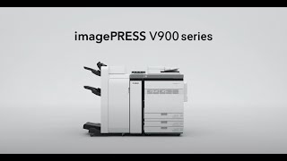 Canon imagePRESS V900 Series [upl. by Noorah149]